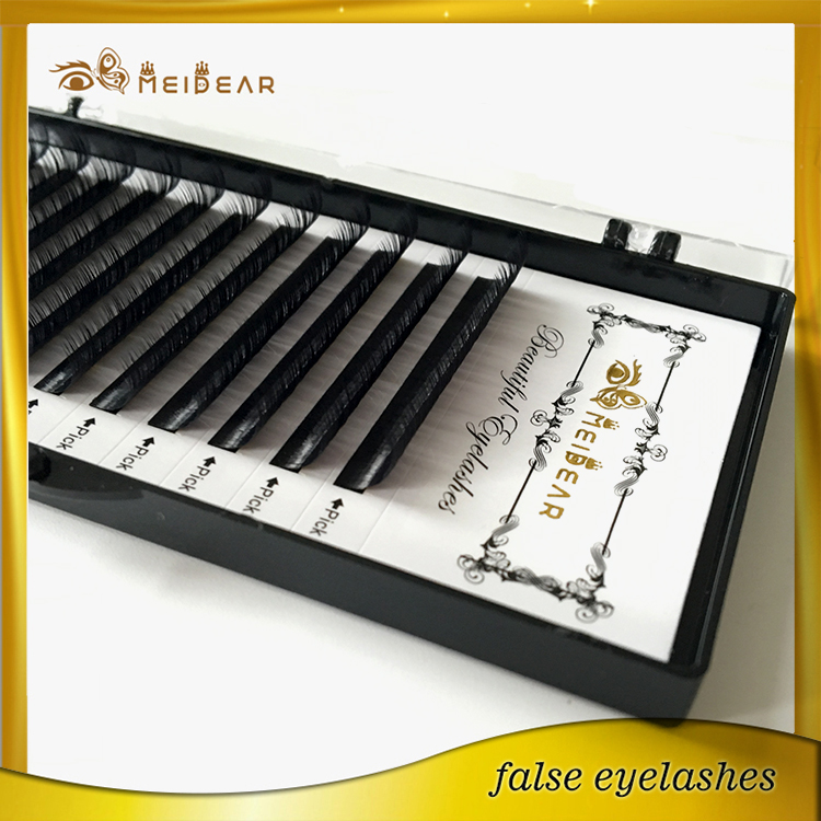 Private label custom package individual mink eyelashes extension